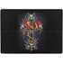 Gothic Dragon & Skull Cross by Sarah Richter Surface Pro 8 Skin